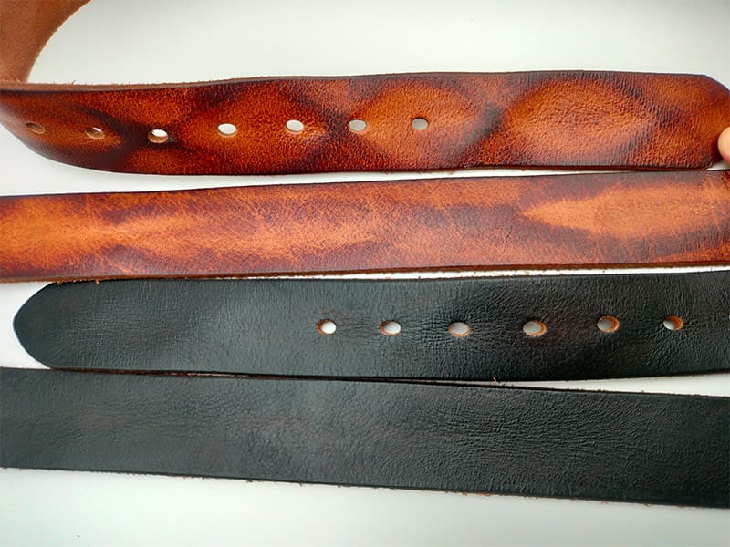 Vintage Leather Belts Distressed