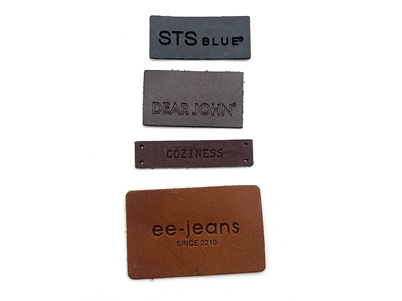 Leather Logo Patch