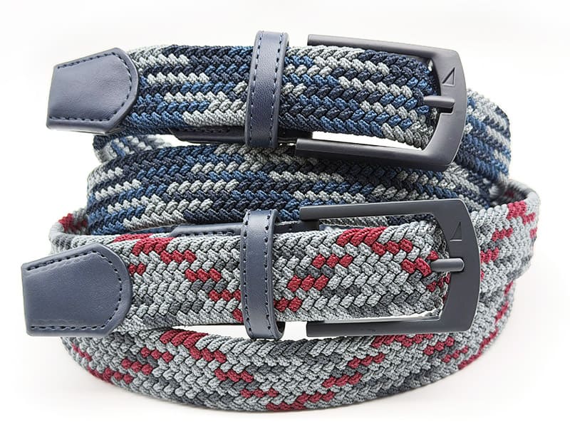 Three-Tone Woven Belt