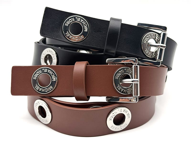 Women Metal Eyelet Belt 