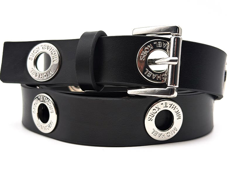 Women Metal Eyelet Belt 