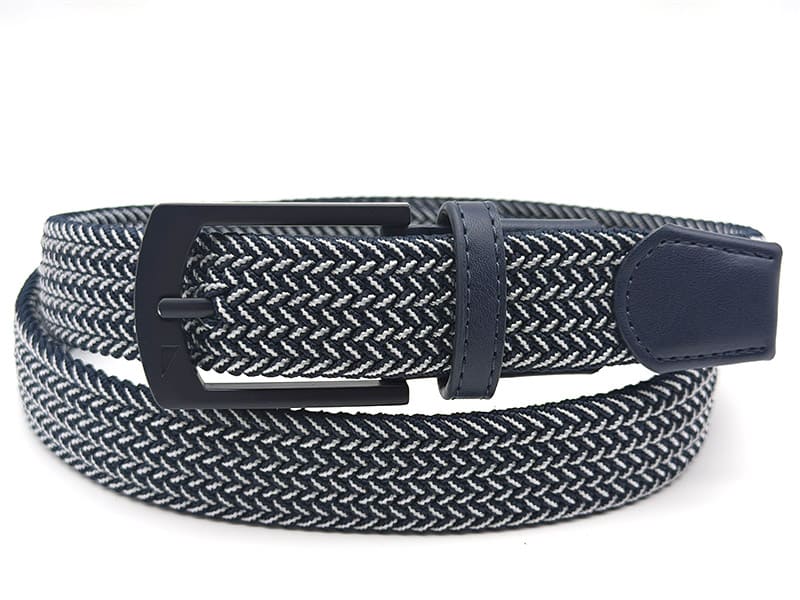 Elastic Golf Belts | Custom Herringbone Golf Belt Manufacturer