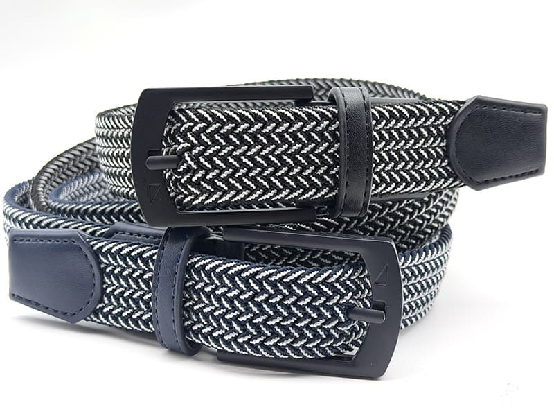 Elastic Golf Belts | Custom Herringbone Golf Belt Manufacturer
