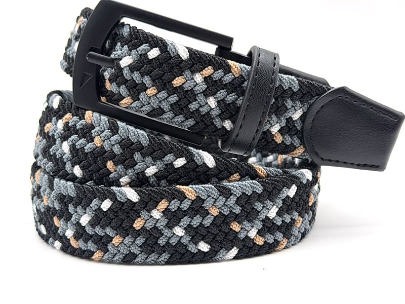 Woven Golf Belt | Custom Multi-Color Stretch Golf Belts