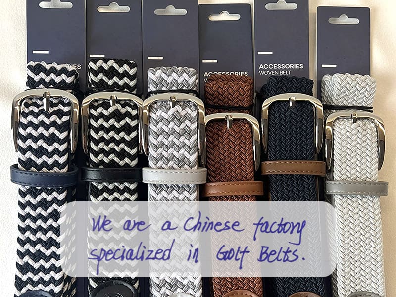 Custom Woven Golf Belt Supplier​ 
