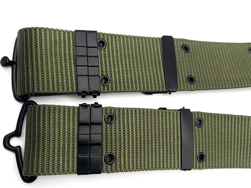 Tactical Duty Belt Manufacturer | Army Green Nylon Web Belt