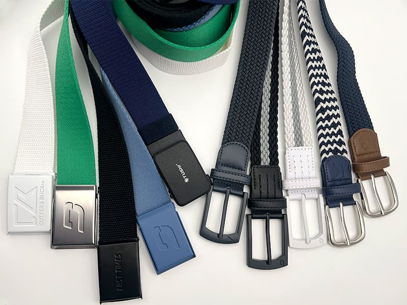 Custom Golf Belts | Premium Web Belt with Buckle Manufacturer