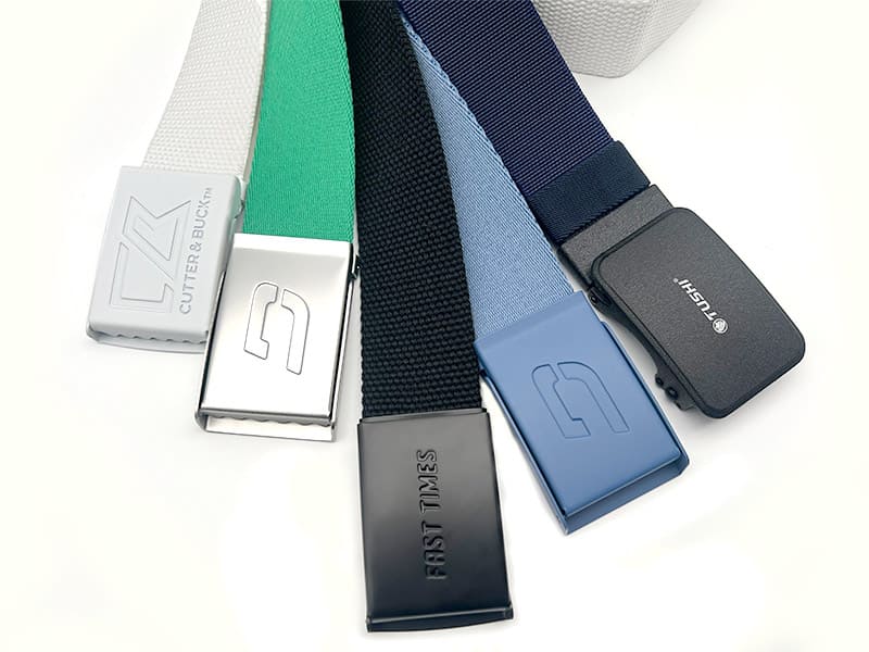 Custom Golf Belts | Premium Web Belt with Buckle Manufacturer