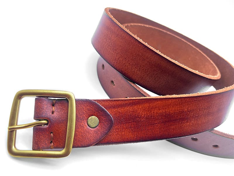 Custom Cowhide Belts | Wholesale Mens Brown Leather Belts Manufacturer