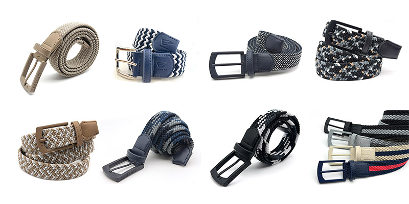 Golf Belt Materials: Woven, Webbed and Leather