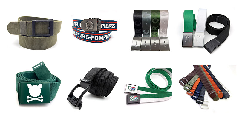 Golf Belt Materials: Woven, Webbed and Leather