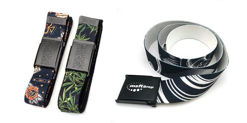 Golf Belt Materials: Woven, Webbed and Leather
