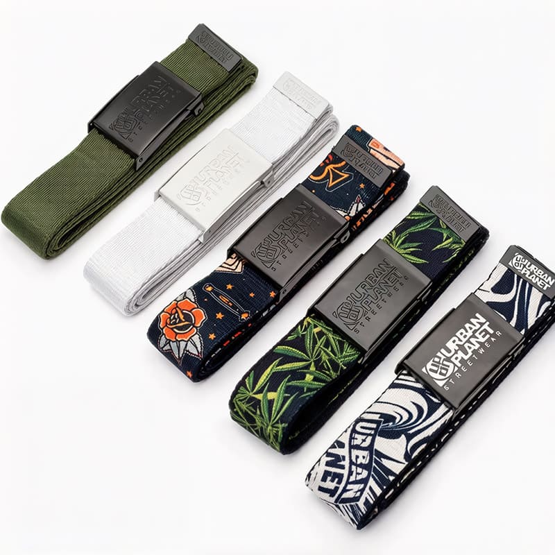 Custom Sublimated Web Belts| China Manufacturer