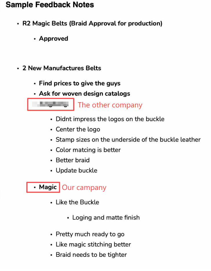 Real Customer Feedback on Two Golf Belt Manufacturers: A Sample Review Real Customer Feedback on Two Golf Belt Manufacturers: A Sample Review