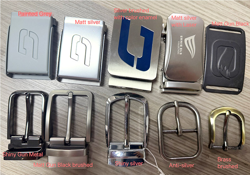 10 Common Belt Buckle Finishes | OEM Guide for Belt Buyers