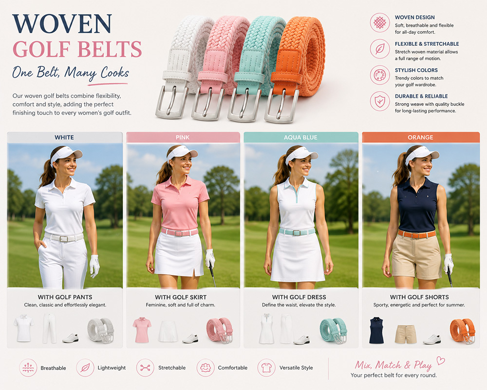 How to Choose Women Golf Belts for Your Golf Apparel Collection How to Choose Women Golf Belts for Your Golf Apparel Collection