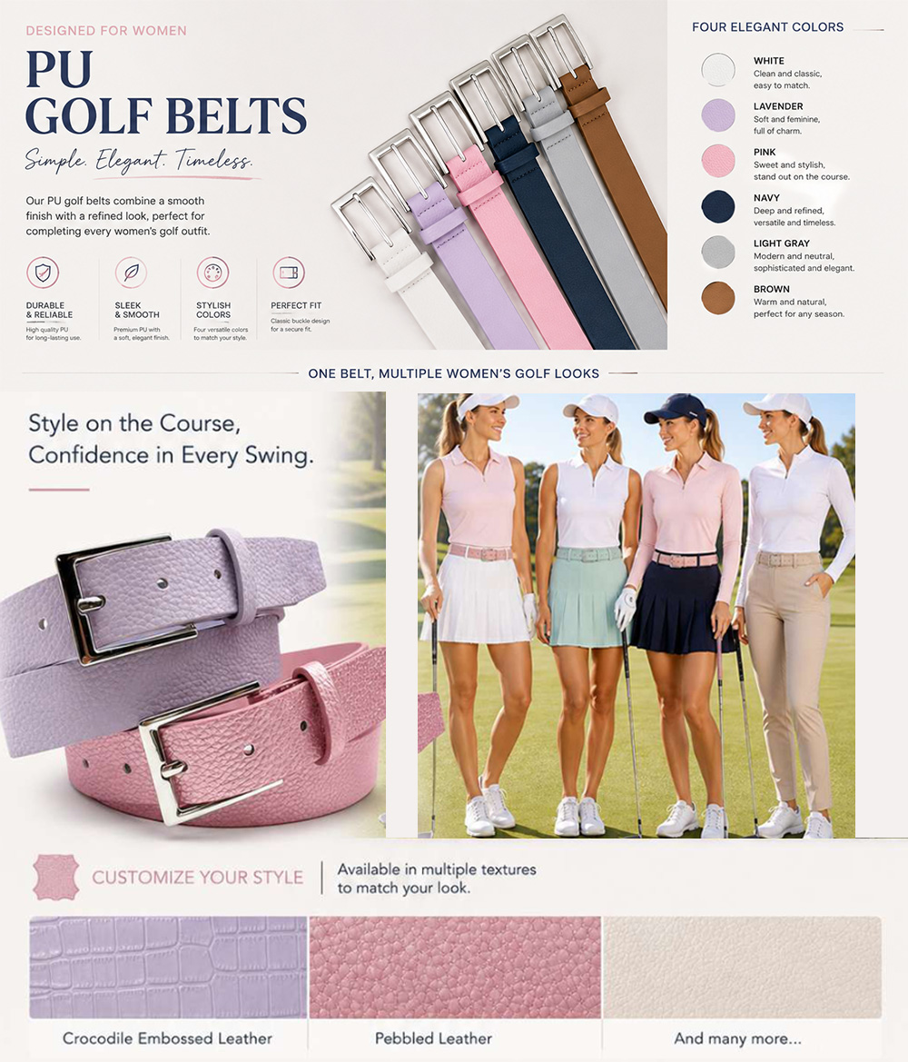 How to Choose Women Golf Belts for Your Golf Apparel Collection How to Choose Women Golf Belts for Your Golf Apparel Collection