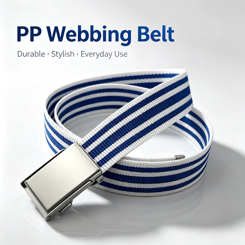 What Makes PP Webbing Belts with Colorful Stripes Different?