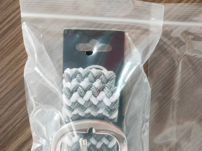 Custom Golf Belt Packaging: Hang Cards & Resealable Polybags Custom Golf Belt Packaging: Hang Cards & Resealable Polybags